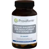 Proviform Calcium magnesium zink bisglycinaat & D3 (90 capsules)