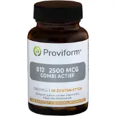 Proviform Vitamine B12 2500 Mcg Combi Zuigtabletten
