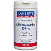 Lamberts L-Phenylalanine 500mg (60 capsules)
