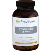Proviform Vitamine D3 25mcg Vegicaps