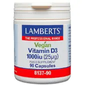 Lamberts Vitamine D3 1000IE 25mcg vegan (90 capsules)