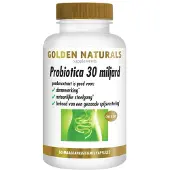 Golden naturals Probiotica 30 miljard (60 capsules)