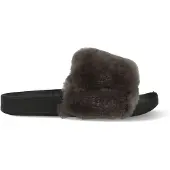 Warmbat Pantoffels barlee ble347085 / donker grijs