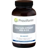 Proviform Calcium Citraat 450 & D3 Capsules