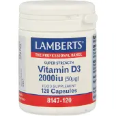Lamberts Vitamine D3 2000IE (120 capsules)