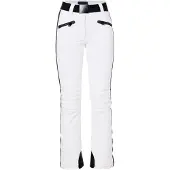 Goldbergh - Dames skibroeken - Slalom Ski Pants White W voor Dames - Maat 36 HO - Wit