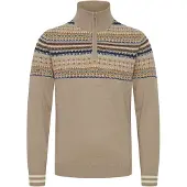 Blend Trui beige / blauw / bruin / wit