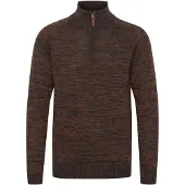 Blend Trui 'Danovan' bruin / donkeroranje