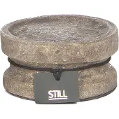 Still - Kaarsenstandaard - Earth - Grijs - 16 x 6 cm
