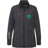 Ulla Popken Functionele jas aqua / grijs / zwart