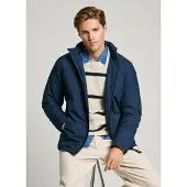 Pepe Jeans Pepe Jeansvoor mannen. PM402989 Anorak Townsend marine (M), Casual, Polyester, Marineblauw