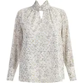 Faina Blouse goud / oudroze / zwart / offwhite