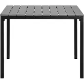 Beliani PRATO - Tuintafel - Grijs - 95 x 95 cm - Kunsthout