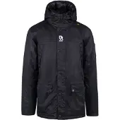 Robey Crossbar Parka Regenjas Zwart