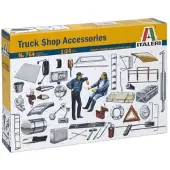 Italeri Modelbouwpakket Militaire voertuigen - 0764 Truck Shop accessories Plastic - 1:24 - Modelbouw