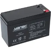 YANEC loodaccu 12v 7.5ah