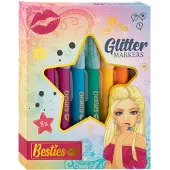 Grafix Besties Glitter markerset 8-delig