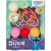 Canenco kleiset Disney Stitch met vormen en 6 kleuren klei.