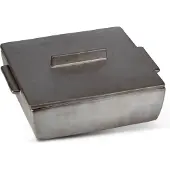 Dutchdeluxes Ovenschaal Rectangular Small Ceramic Platinum Matt