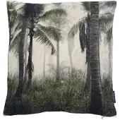 Mars & More kussen fluweel palm groen 45x45cm*