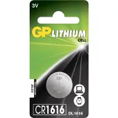 GP Doosje CR1616 (DL1616) Lithium knoopcellen 10x 1 stuk