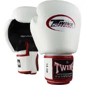 Twins special BGVL Air Bokshandschoenen Air Mesh Wit/Zwart 12 oz