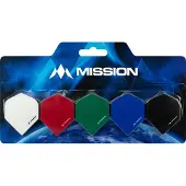 Mission Logo STD NO2 Multipack - Dart Flights