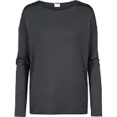 Mey T-shirt met lange mouwen Serie Pure Chic Thunder Grey | Maat XL