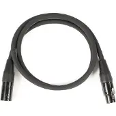 LightmaXX Ultra Series 5-Pin DMX Cable 1m (Black) - DMX-kabel