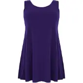 Yoek Top violetblauw