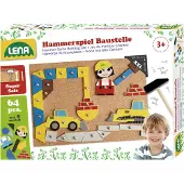 Lena Kinderspel Hamertje Tik Kurk/hout/metaal 64-delig