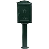 Ks Verlichting Brievenbus Postbox B20 Max Max op poot - zwart