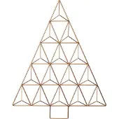 Intratuin Kerstboom Design Goud 49 X 4 X 63 Cm