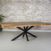 Gister&Vandaag Eettafel Vince rechthoek | 160 cm tot 240 cm, Rechthoek, 240 x 100 cm