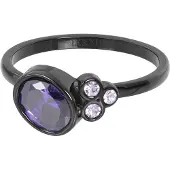 Ixxxi Vulring Rock Tanzanite | Zwart