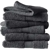 De Witte Lietaer Gastendoek Helene Ebony (Set van 6)