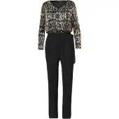 KOROSHI Jumpsuit gemengde kleuren