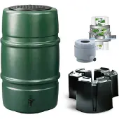 Harcostar Regentonset Harcostar - 227 L Groen + Voet + Vulautomaat & Afsluiter