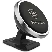 Baseus Magnetische Dashboard Auto | 360° verstelbaar |  Original | Zilver