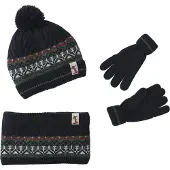 Vertbaudet Kerstcadeauset voor jongens muts + sjaal + handschoenen dennen