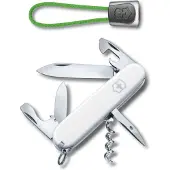 Victorinox Spartan Zakmes+lanyard 12 Functies Wit/groen