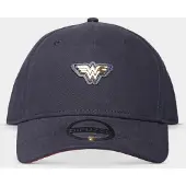 Difuzed Wonder Woman - Logo Snapback Pet - Zwart