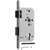 Nemef 649/46 Paniekdeurslot | DM60mm | PC72mm | krukgat 8mm gedeeld | voorplaat RVS 20x235mm afgerond | messing dag- en nachtschoot | DR 4 - 9064946652