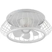 CristalRecord Plafondventilator Cobra Ø 50 cm wit