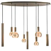 Ztahl Hanglamp Riva Ovaal Platinum