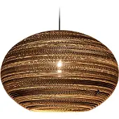 Think Paper Lazy 440 kartonnen hanglamp Ø 44cm