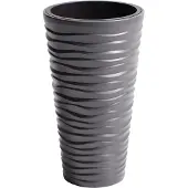 Prosperplast Bloempot (39 x 39 x 75 cm, Grijs)