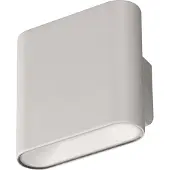FHL Easy! Wandlamp buiten met bewegingssensor Magnetic, dimbaar, alu / grijs / zink, Woon-/ Eetkamer, metaal, Modern