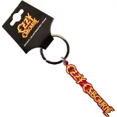 Ozzy Osbourne - Logo Sleutelhanger - Geel/Rood