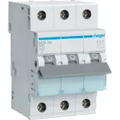 Hager MCN316 MCN316 Zekeringautomaat 3-polig 16 A